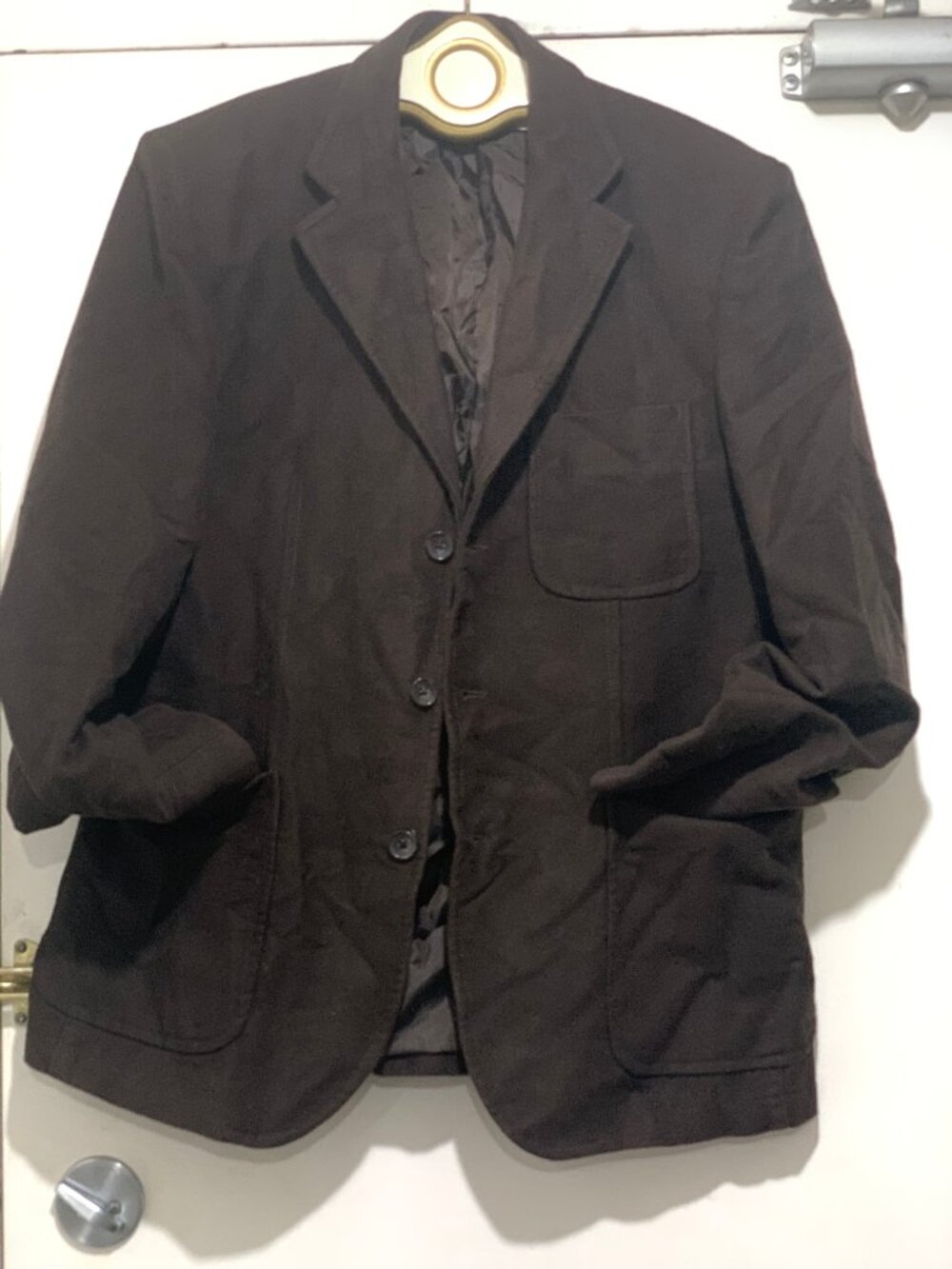 LE CHATEAU COTTON FLANNEL SPORTS JACKETS SIZE M